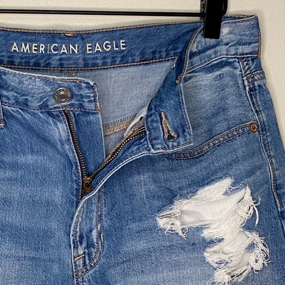 American Eagle Outfitters - 90's Boyfriend Short - Heavily Distressed Size 6 - Picture 3 of 6